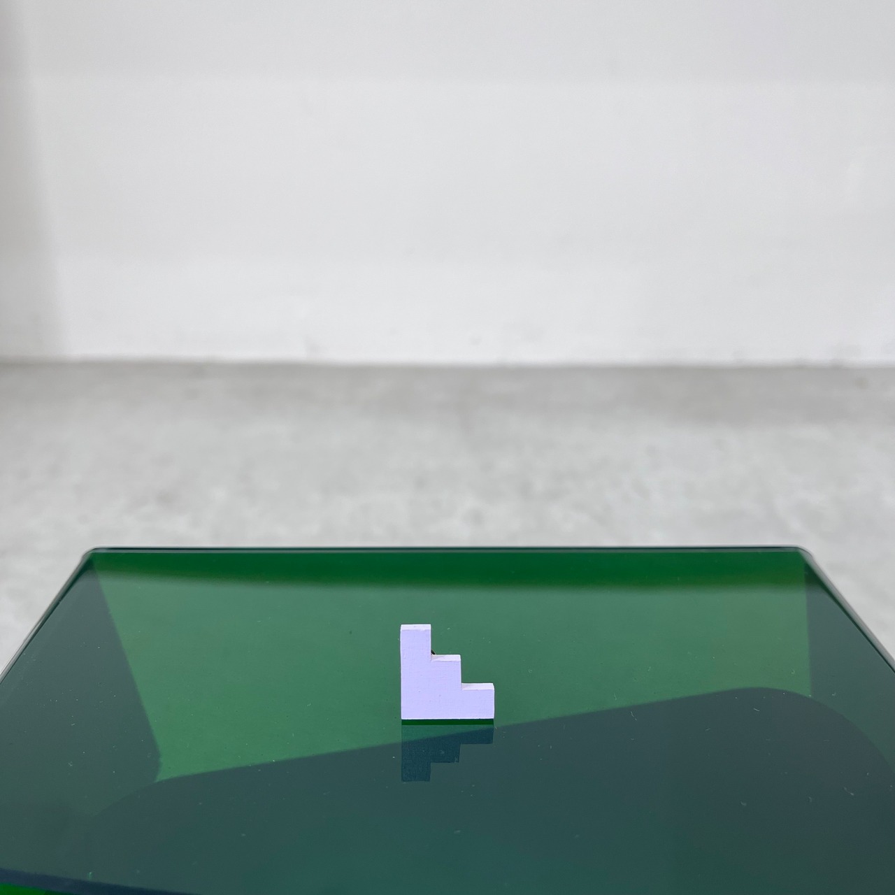 corchea / stairs earring【pale lavender】