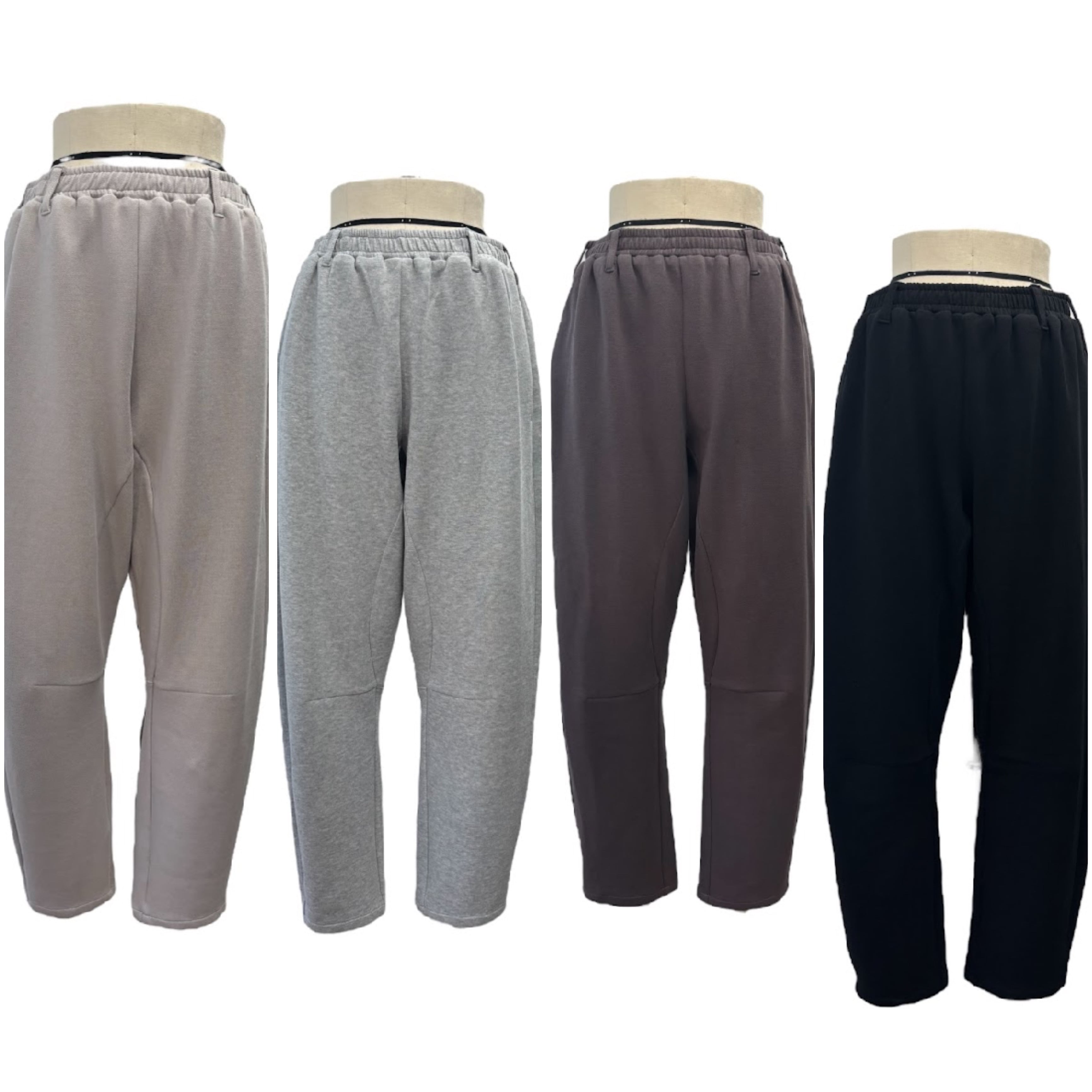 ayane 鹿の子ボンディングテーパードパンツ(N) | whispermusee