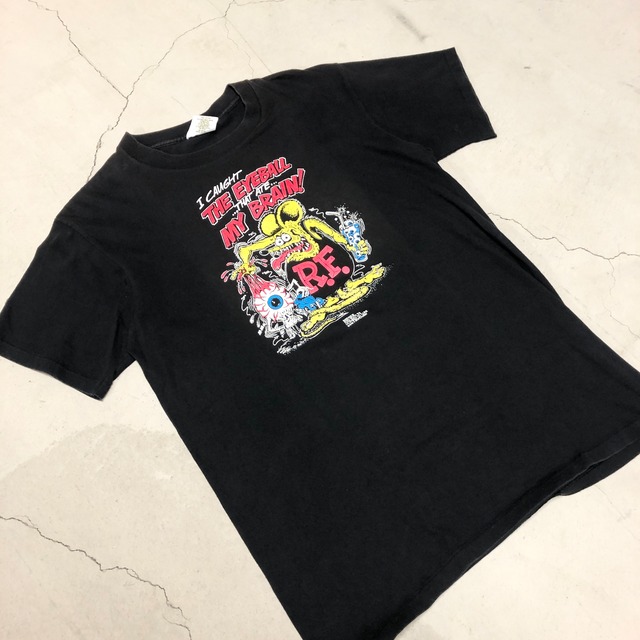RAT FINK THE EYEBALL BLACK T-SHIRT