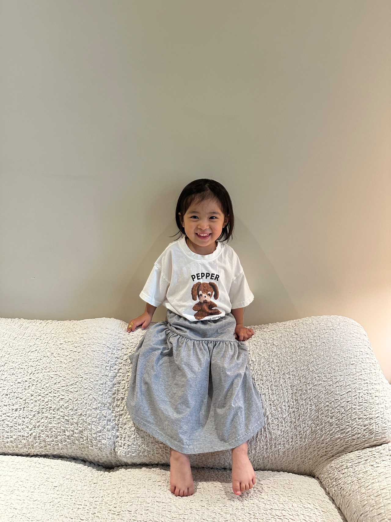 【取寄/韓国直送】PEPPER  26/SM （Mom）わんわんTシャツ