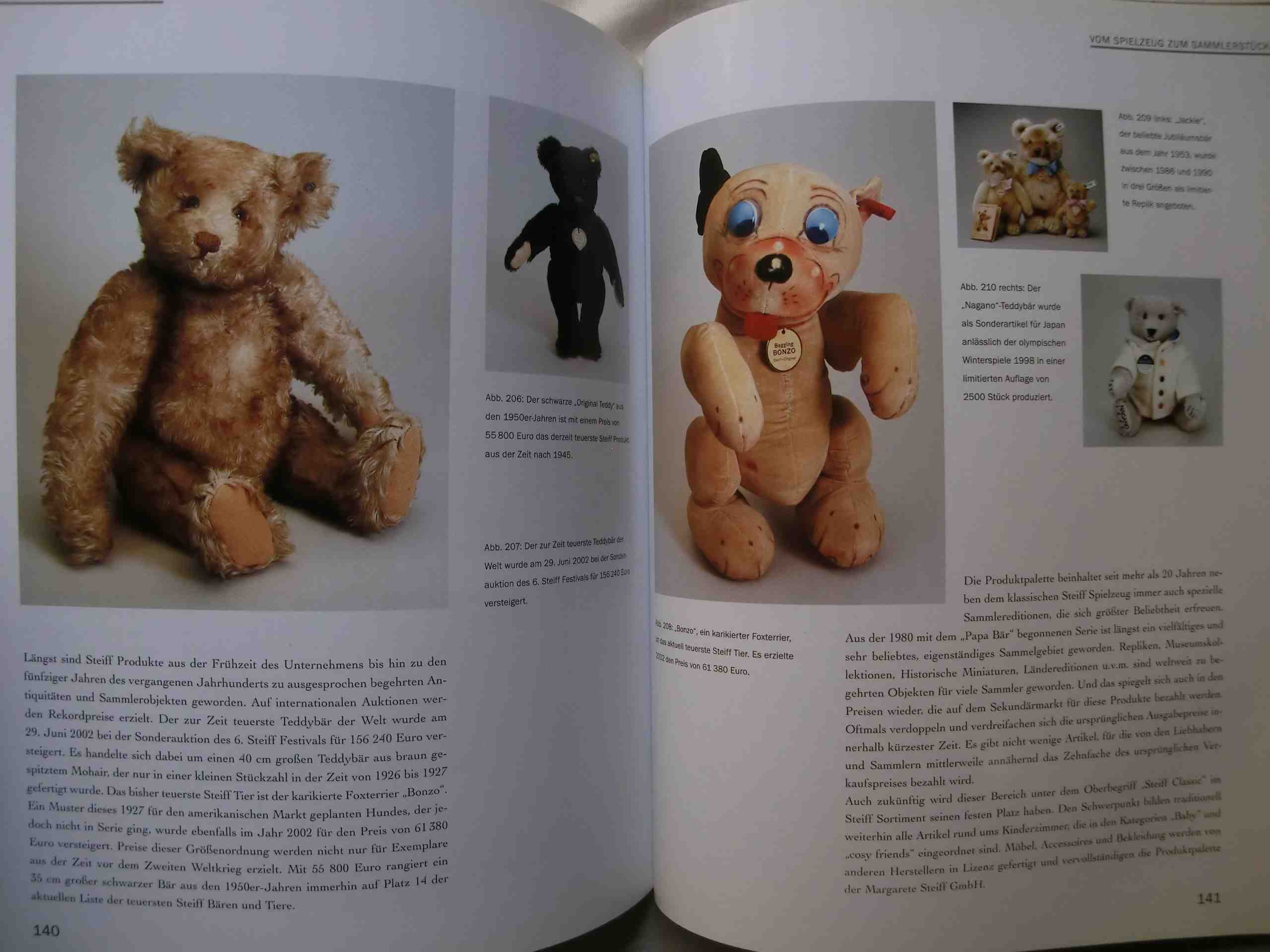 シュタイフ 125周年 テディベア 125 Jahre Steiff Firmengeschichte