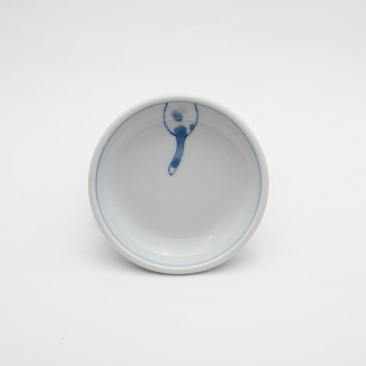 【二月窯】豆皿ねこのしっぽ E