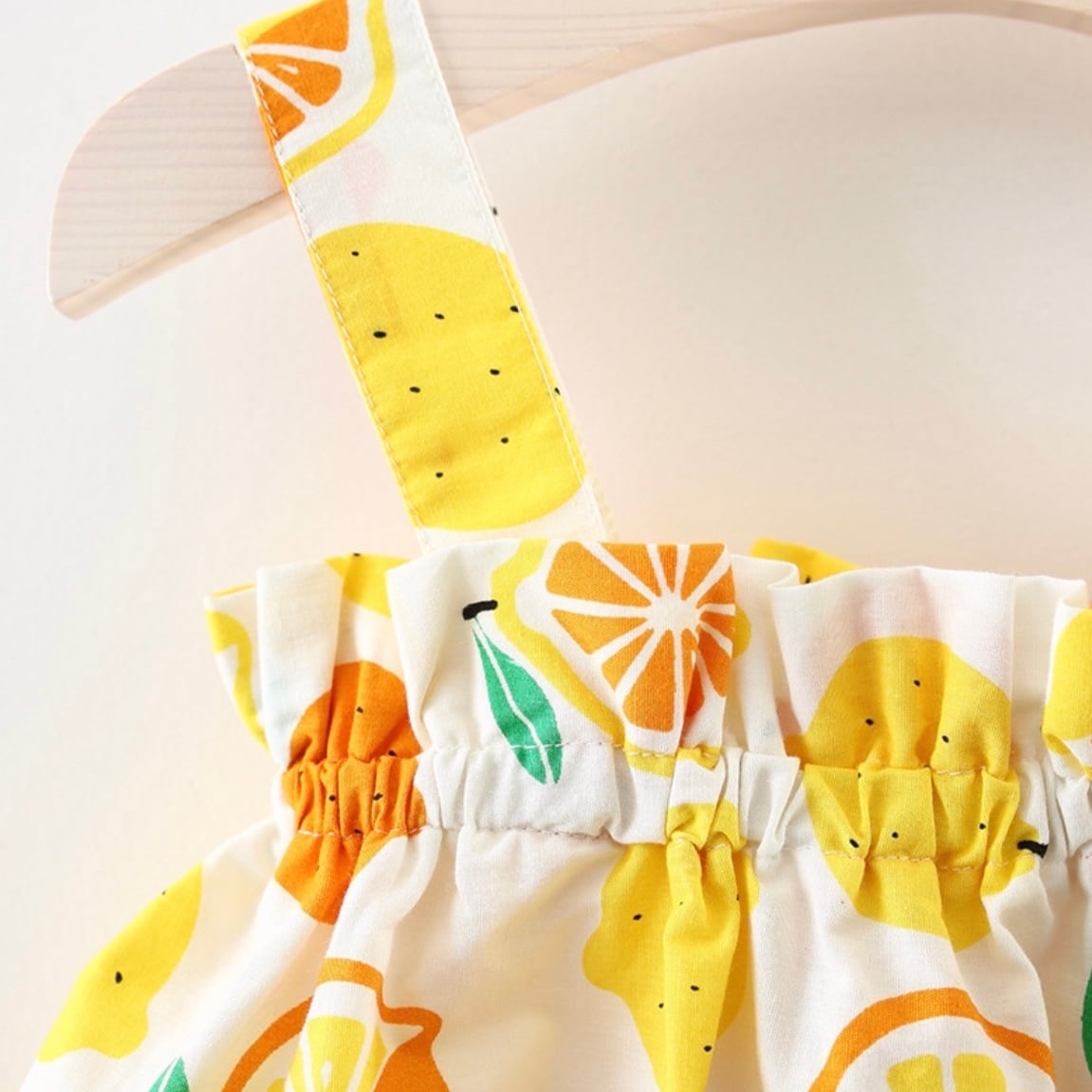 レモン柄ワンピース パンツセット | TanTon 〜海外子供服セレクト