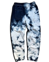 【セットアップ可】藍染めタイダイトレーナー 水たまり