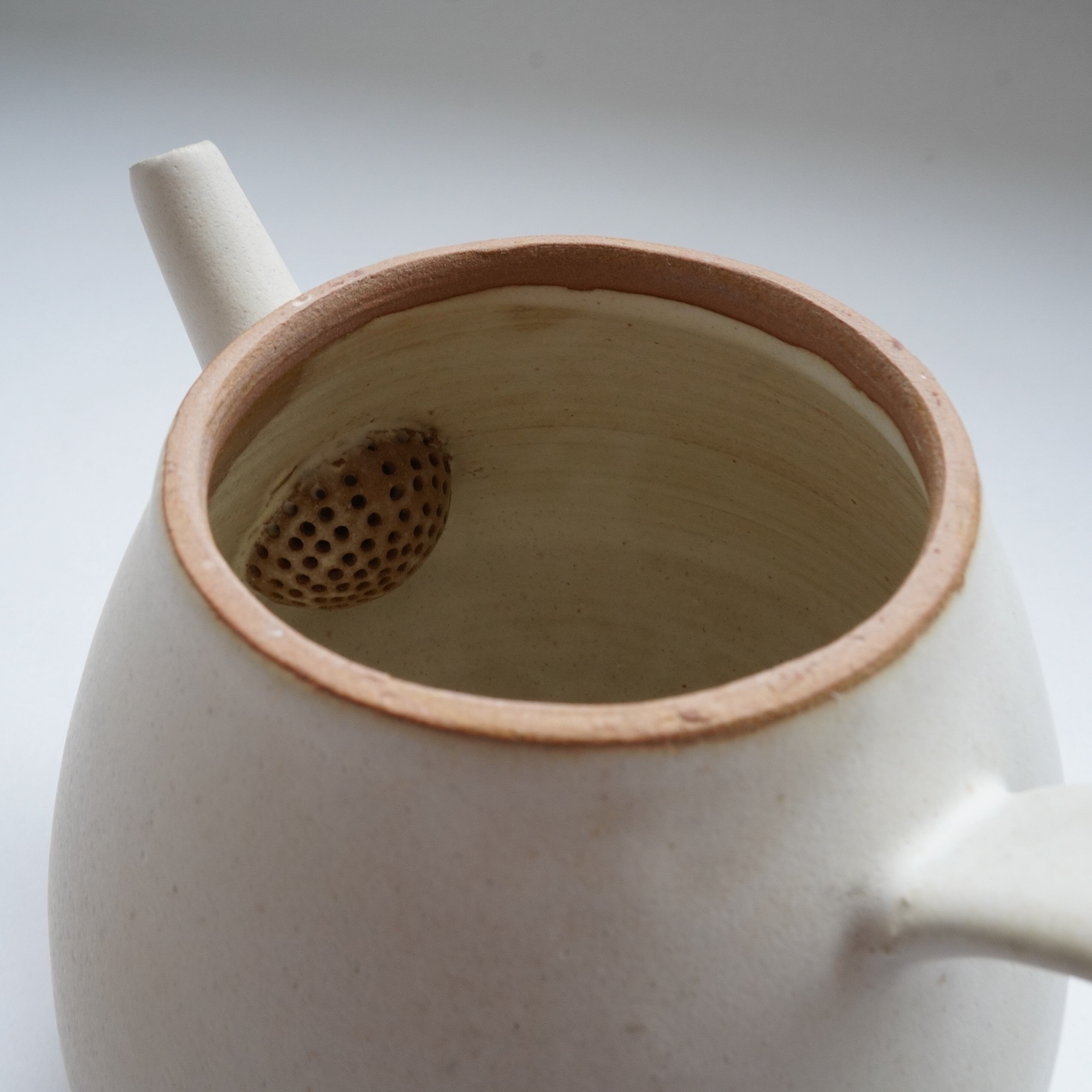 塚本 友太 ティーポット 白釉 | sahan -Online Shop-