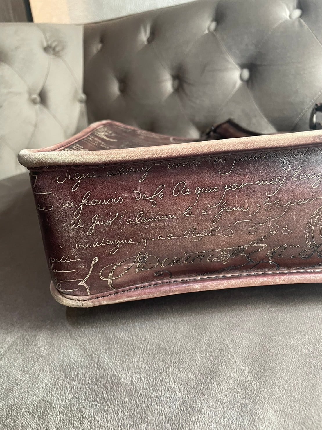 Berluti アンジュール カリグラフィー ブリーフケース | CREE VINTAGE