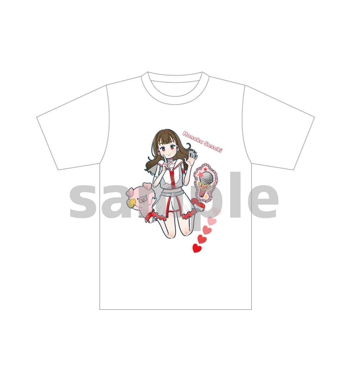にきちゃんはいじゃんぷ】ソロTシャツ | UP UP GIRLS SHOP