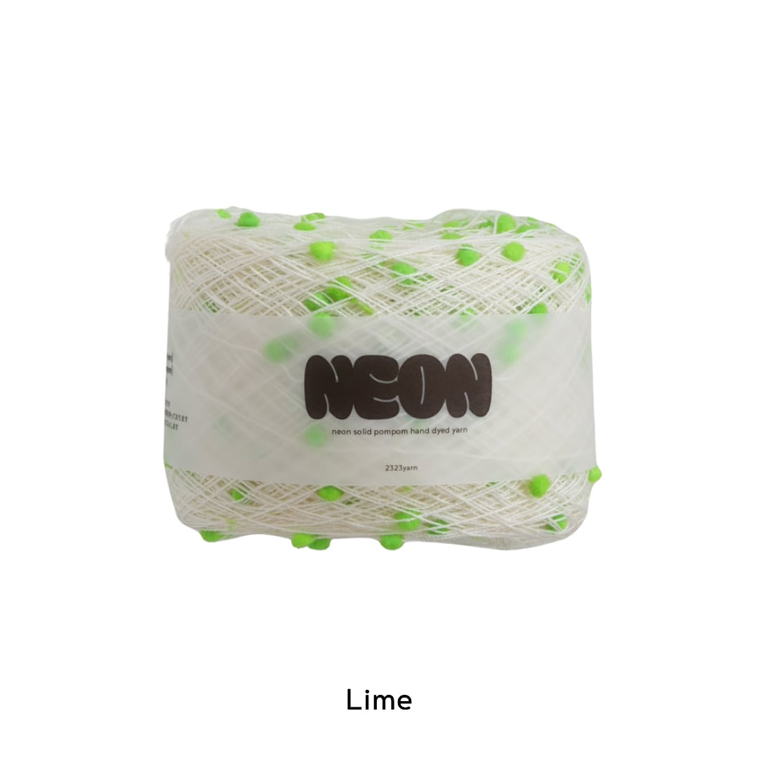 POMPOM NEON | 2323yarn