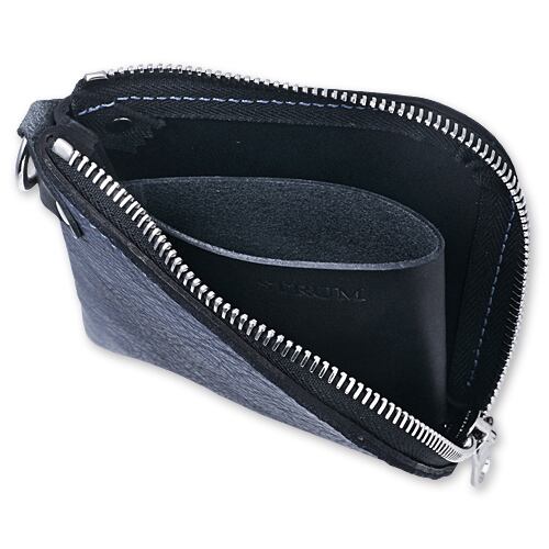 STRUM カーフシュリンク バーニングダイ ウォレット STRUM ストラム Wallet ウォレット】カーフシュリンクバーニングダイ