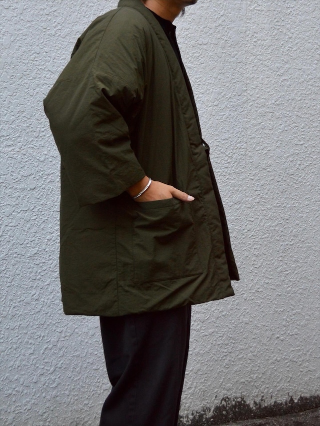 ZANTER 6771 REVERSIBLE DOWN HANTEN Made in Japan Down 90/10 800FILL ザンター 半纏 ハンテンダウン リバーシブル KHAKI