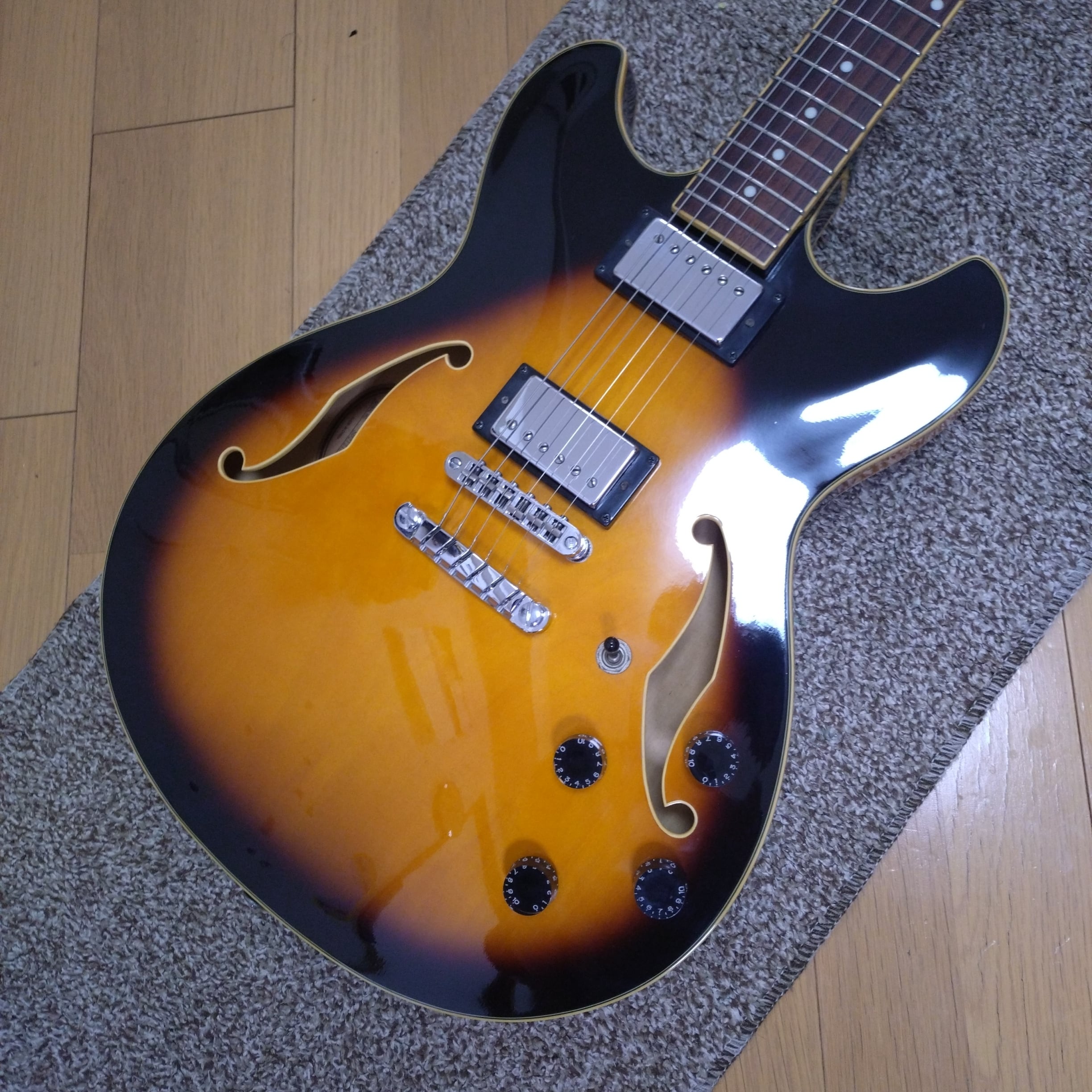 Ibanez セミアコ AS73 BS エレキギター | 川崎楽器【楽器Beginner応援！】