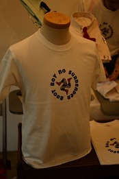 printed T-shirt "TORI BOOTS"