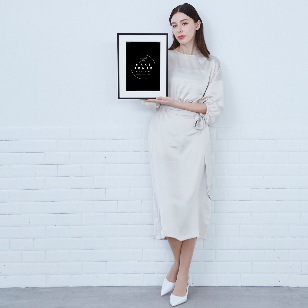 Ambition｜色彩で野心を描く抽象アートポスター｜モダン・北欧・ホテルライクに合う存在感あるインテリア額縁付きA3ポスター