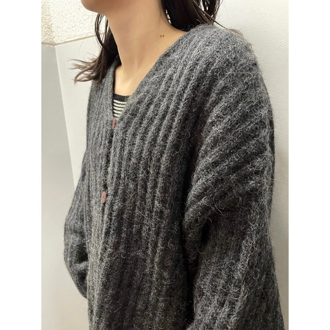 90's EXPRESS TRICOT モヘアニットカーディガン | 古着屋 Boogie