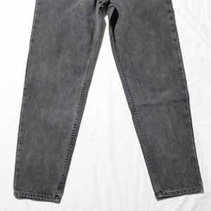 32×30 Levi’s 550 USA 黒タブ 92年 サルファーブラックデニムパンツ リーバイス
