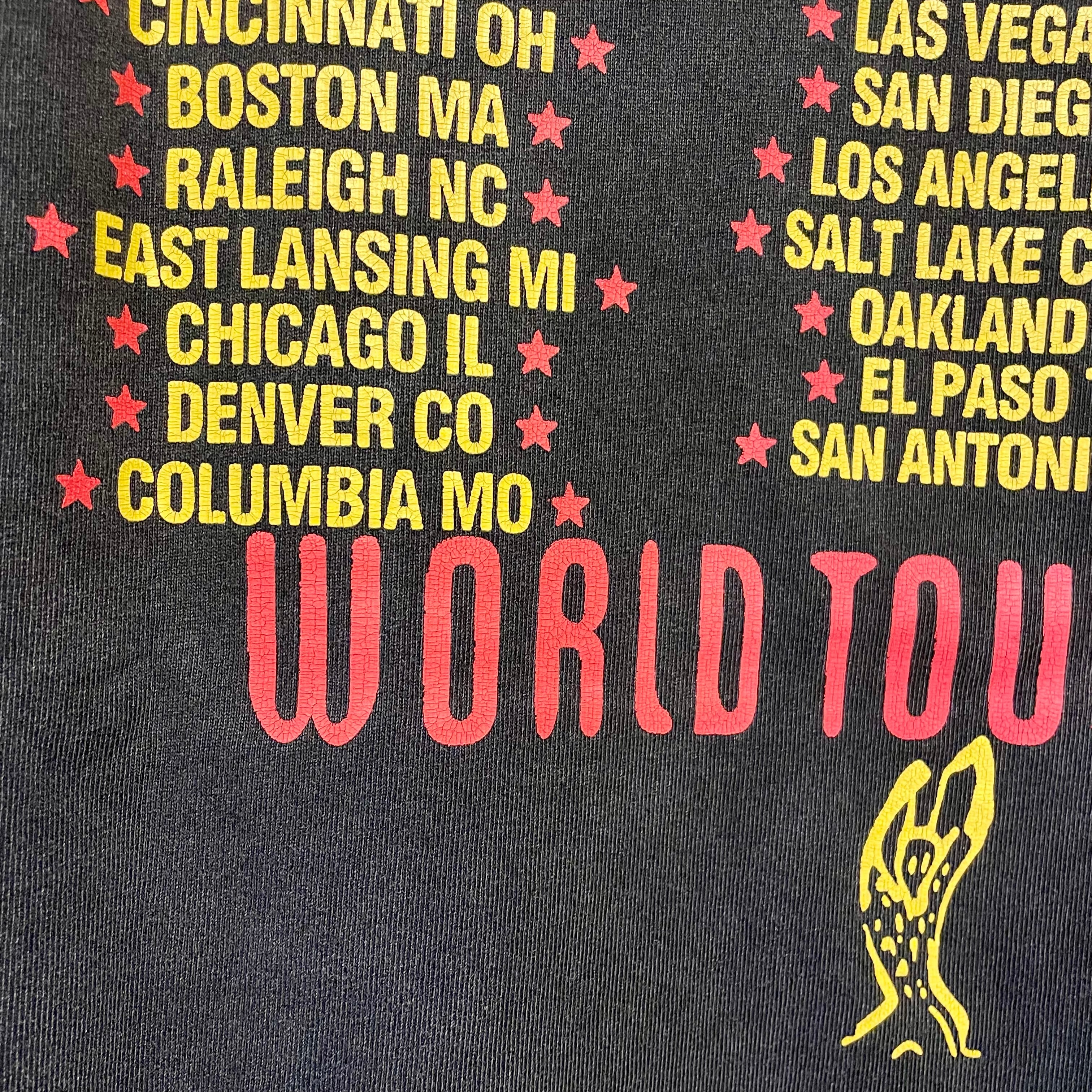 The Rolling Stones Tシャツ WORLD TOUR 94/95 ローリングストーンズ
