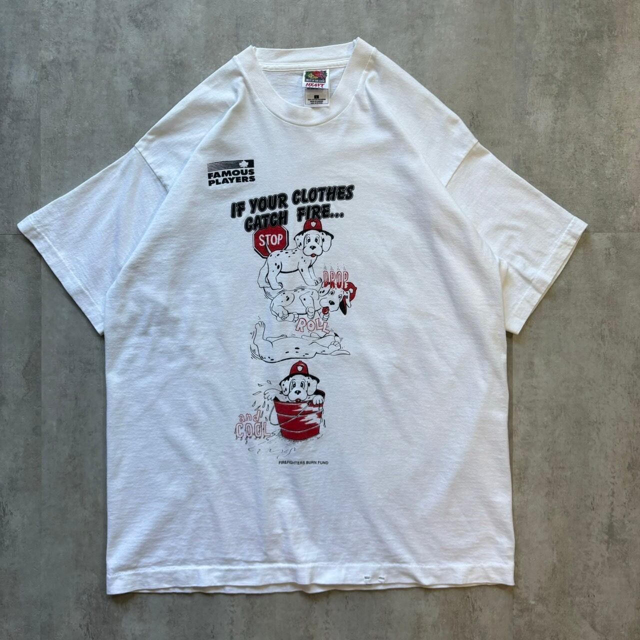 FRUIT OF THE ROOM フルーツオブザルーム 90s プリントTシャツ L No.2972