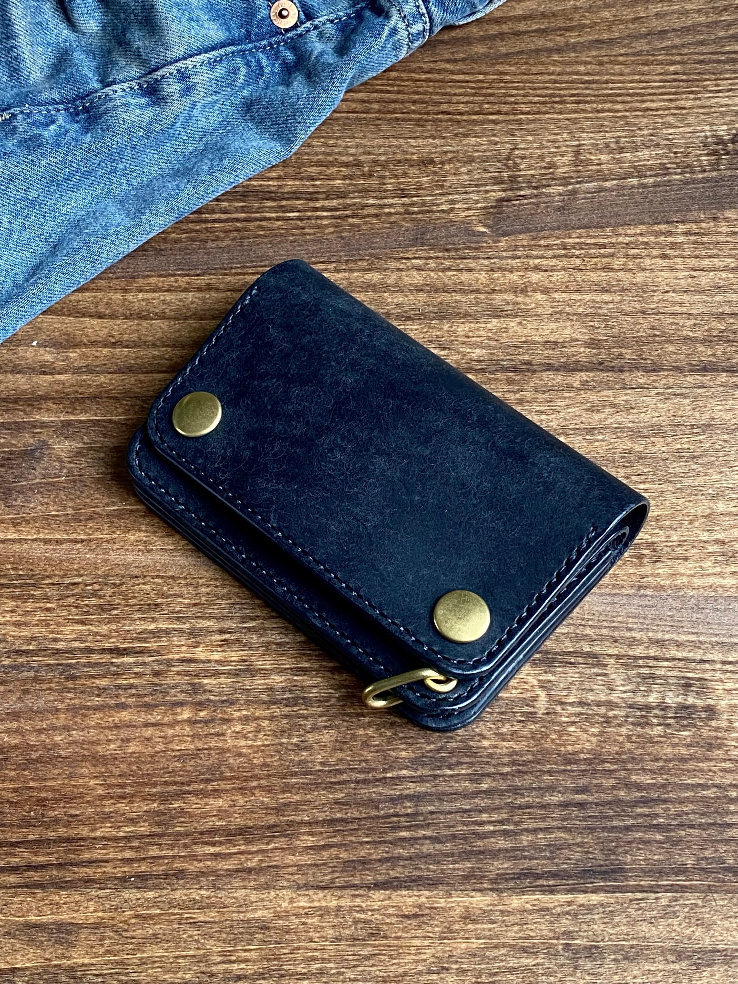 ミドルトラッカーウォレット MTW-01【クロムエクセル / 茶芯