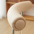 チェア イス 椅子 北欧モダン 背もたれ 軽量 高級感 クリームスタイル ダイニング 寝室 リビング 一人暮らし デスクチェア ミニマリスト ブラック ホワイト ブラウン オフホワイト