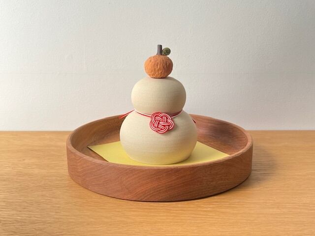 鈴木りょうこ | 陶の鏡餅 大