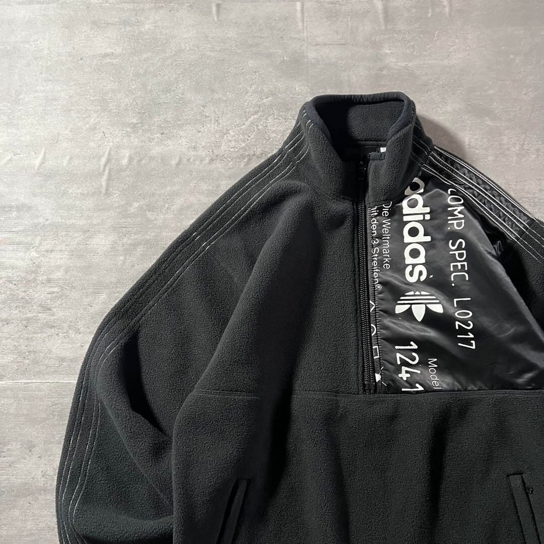 タグ付 adidas ✖️ alexander wang / halfzip fleece jacket size M 