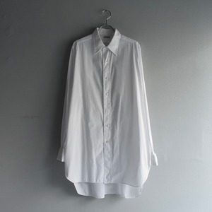 【VINTAGE】”A.Sulka&Company” 1930’s~ Solid Design Dress Shirt l/s with “CELINE” Cufflinks