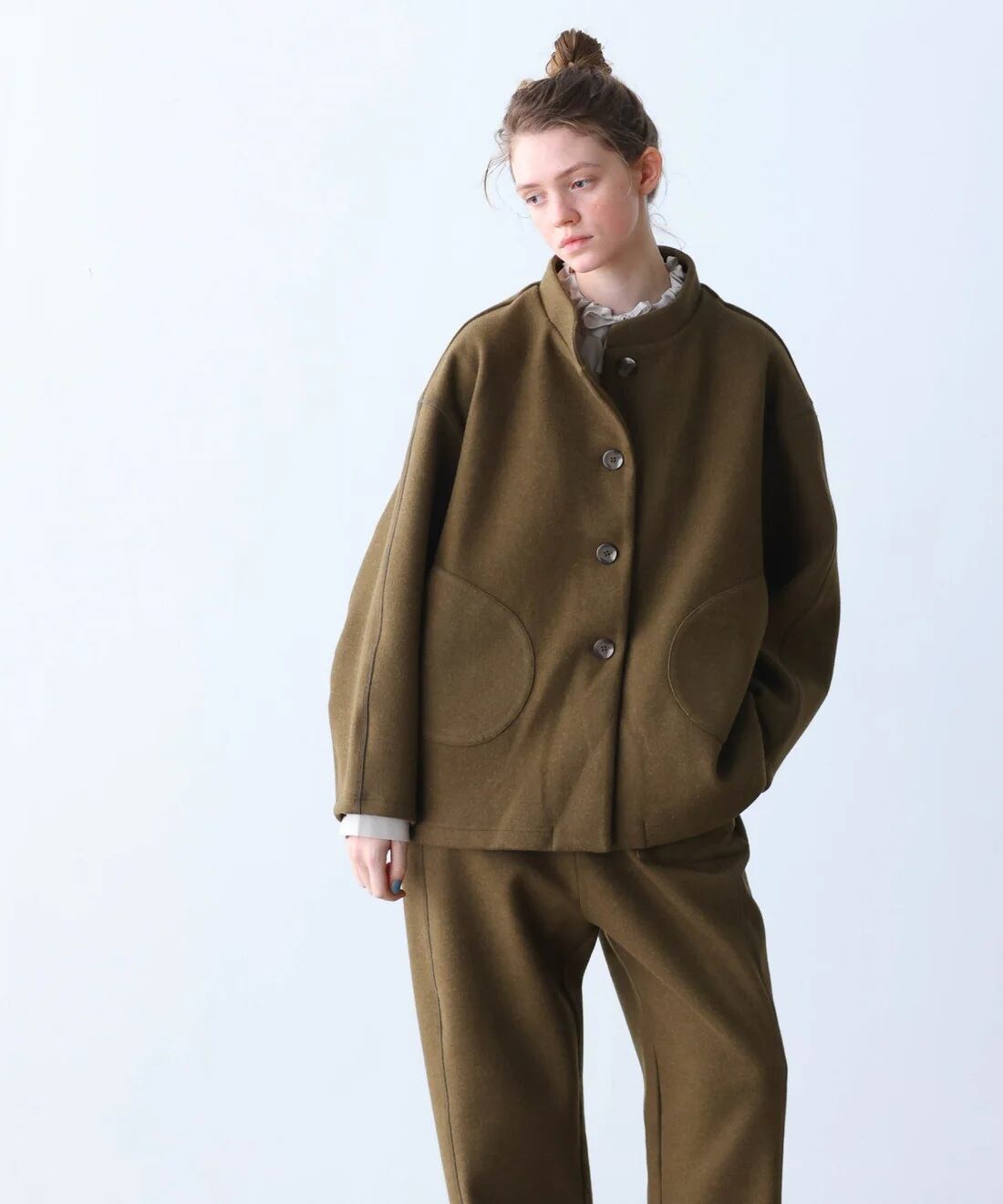 MANON（マノン）：メルトン カーディガンジャケット | Blanco