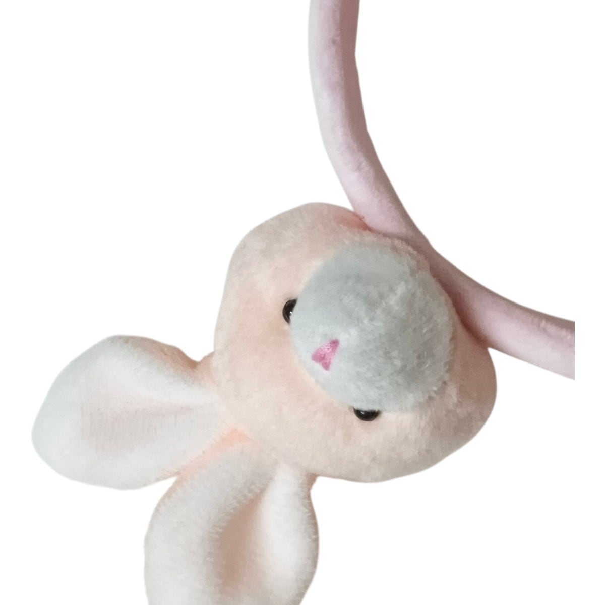 ＊ほっこりふわふわ立ち耳うさちゃん＊チビチビベア付き うさぎ ウサギ カチューシャ うさちゃん うさぴ うさぴょん うさ