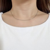 Slide Fine Chain Necklace