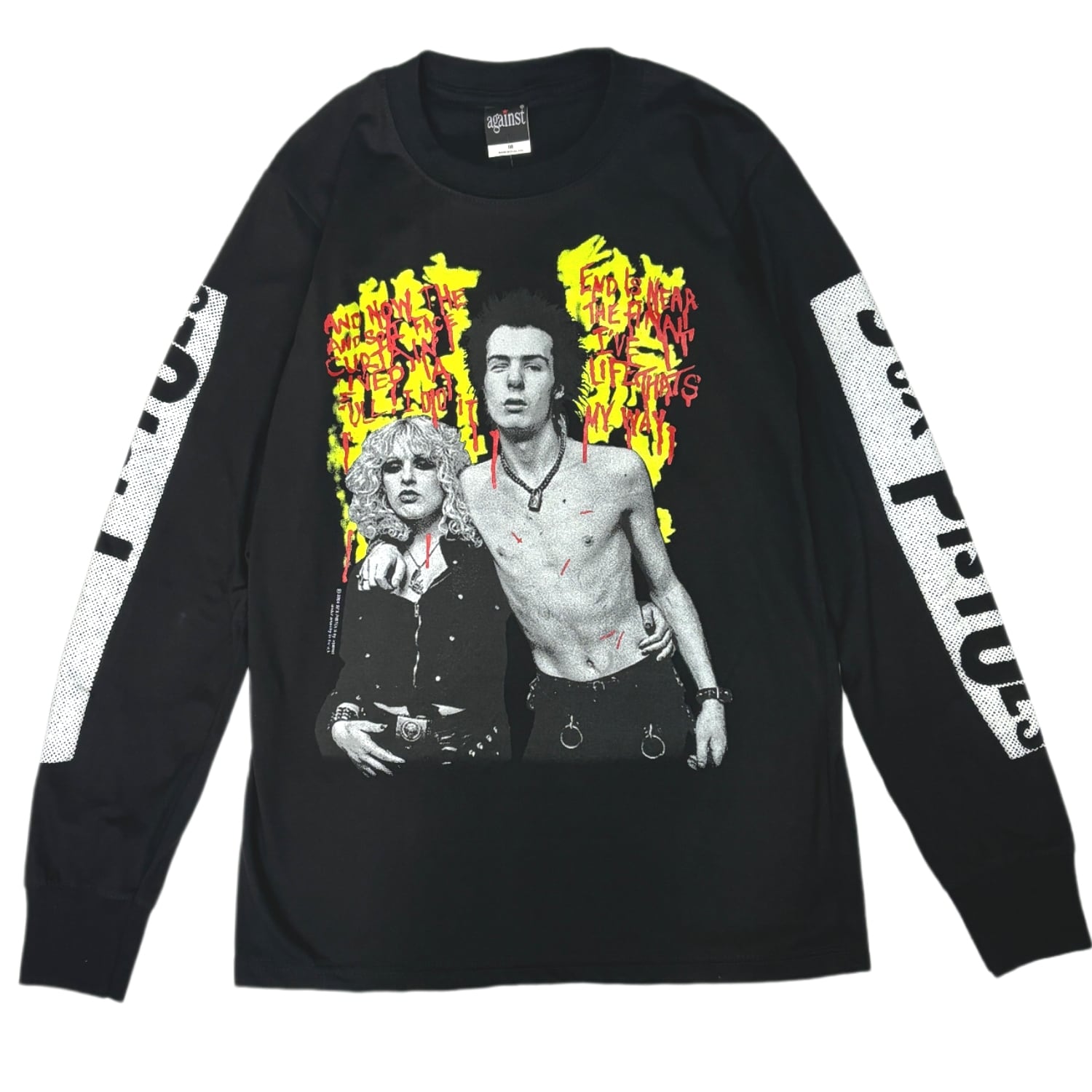 シド&ナンシー セックスピストルズ 長袖 Tシャツ ロンT FGRT14 シド&ナンシー セックスピストルズ 長袖 Tシャツ ロンT FGRT14