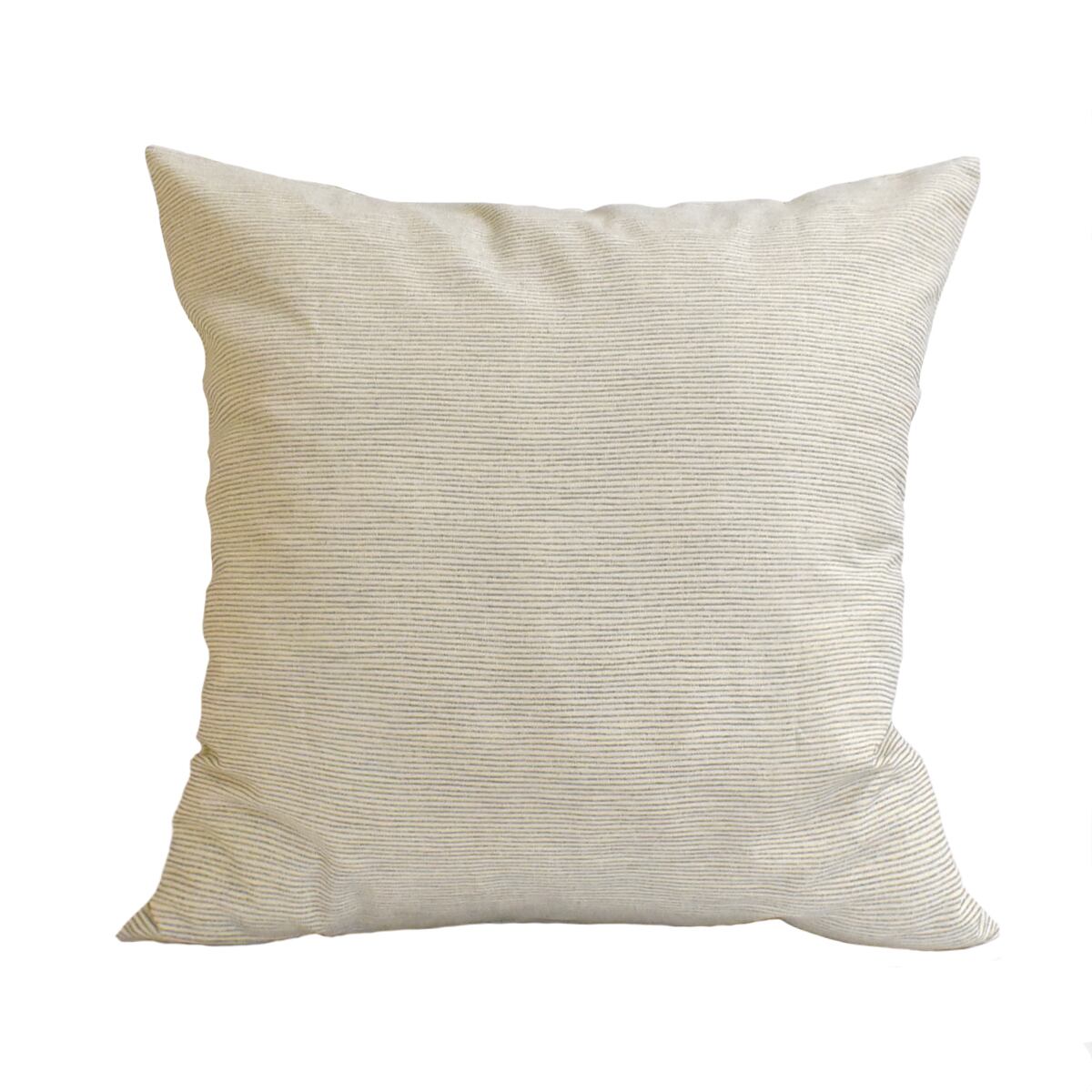 よろけ縞抜染クッションカバー 45cm 日本製