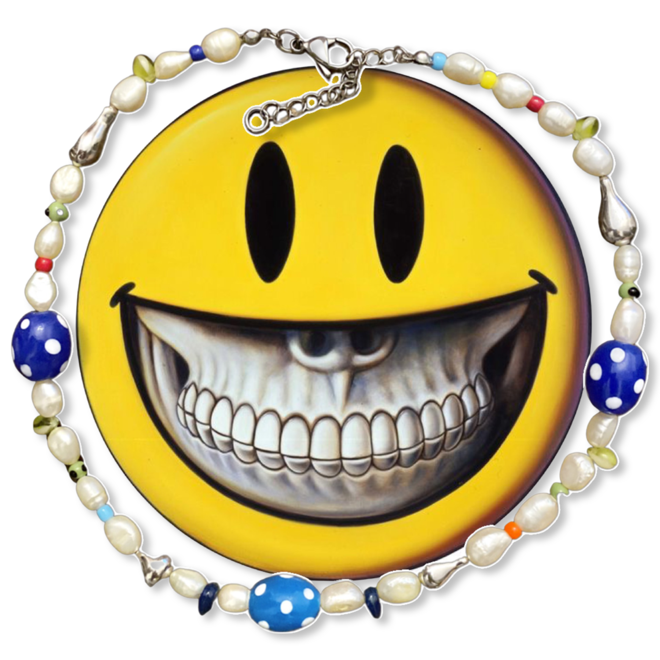 Twiggy Beads Necklace - Simple ver. -