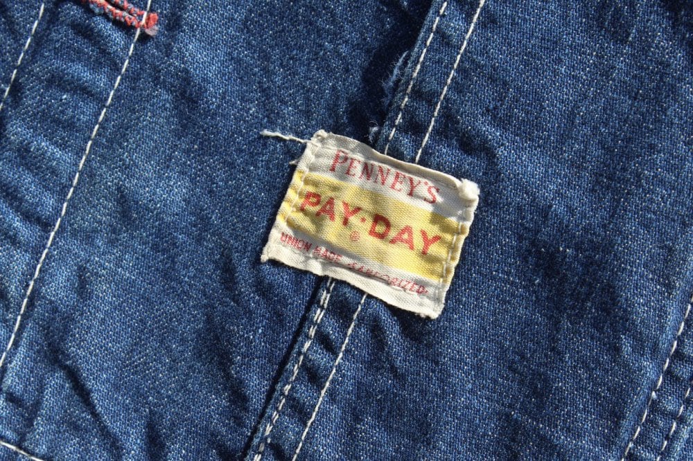 Vintage denim overalls [PAY DAY JC Penney] [1950s-] | beruf