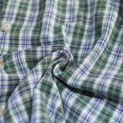 cotton madras check shirt
