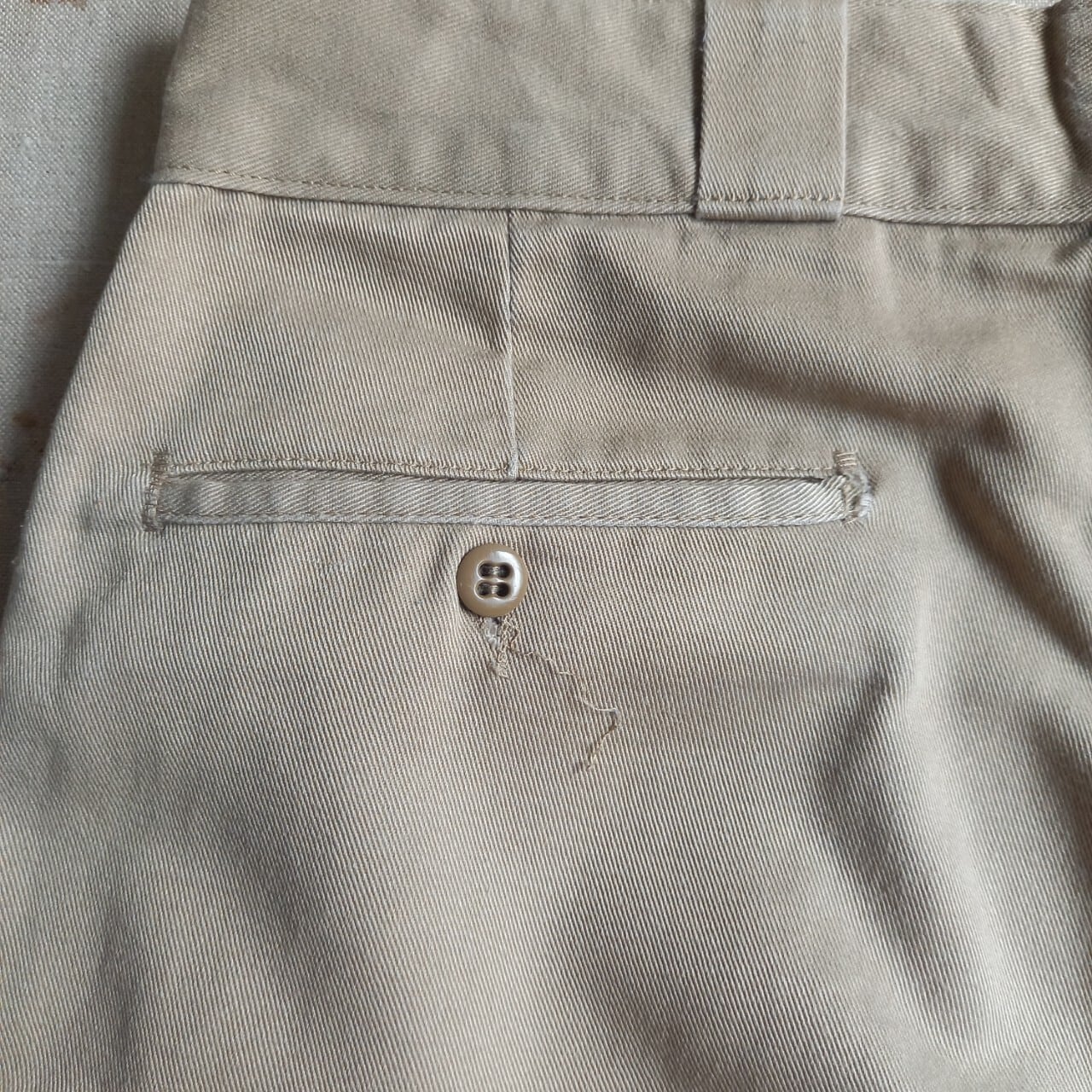 90s～ Dickies 874 ワークパンツ 35インチ位 ボロ ダメージ アメリカ製
