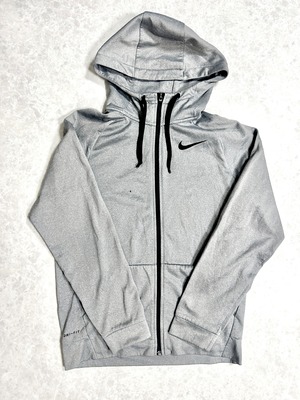 NIKE ナイキ グレー Dri-FIT フルジップ トレーニング フーディ