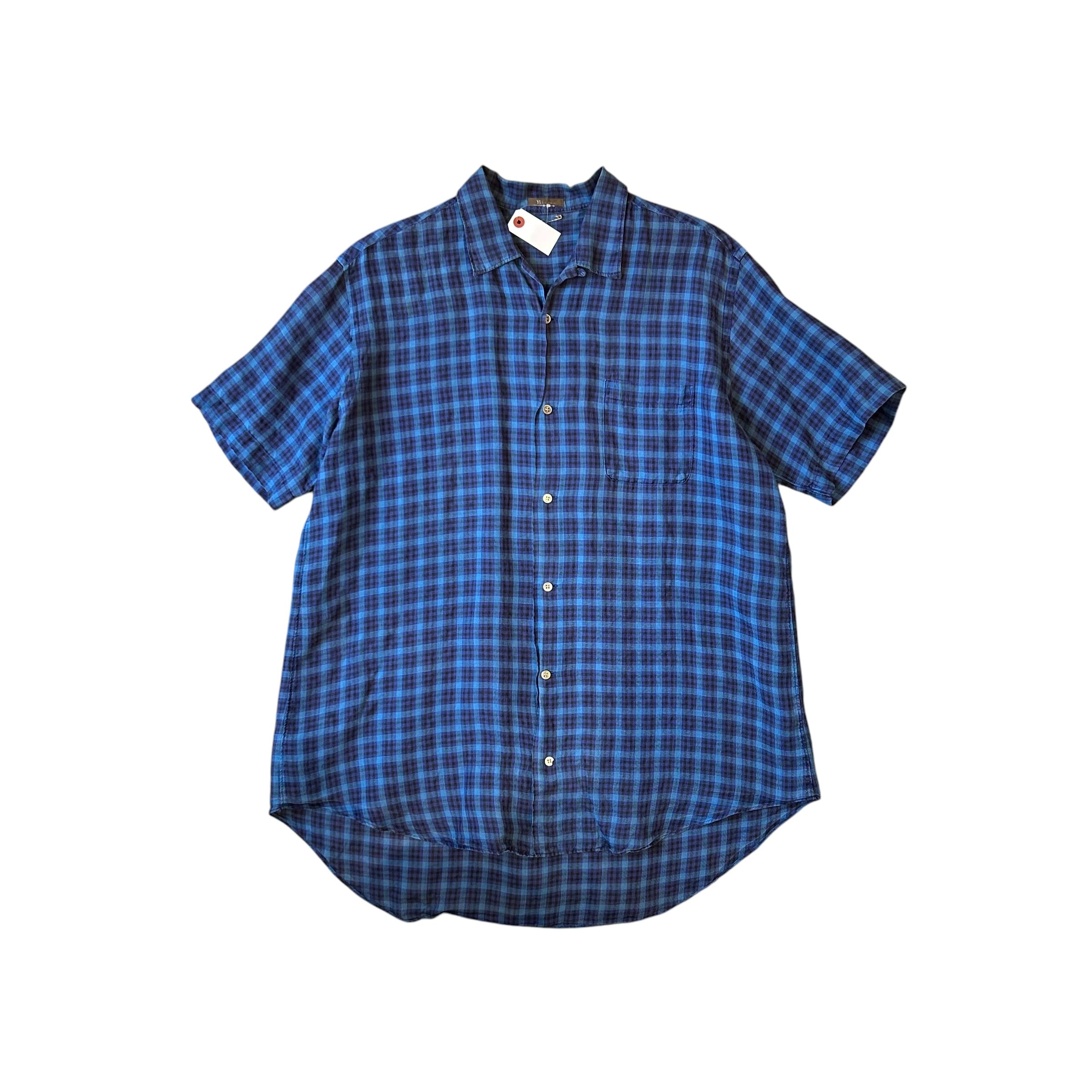 Y's for men” Stripe cotton design L/S shirt | Kissmet