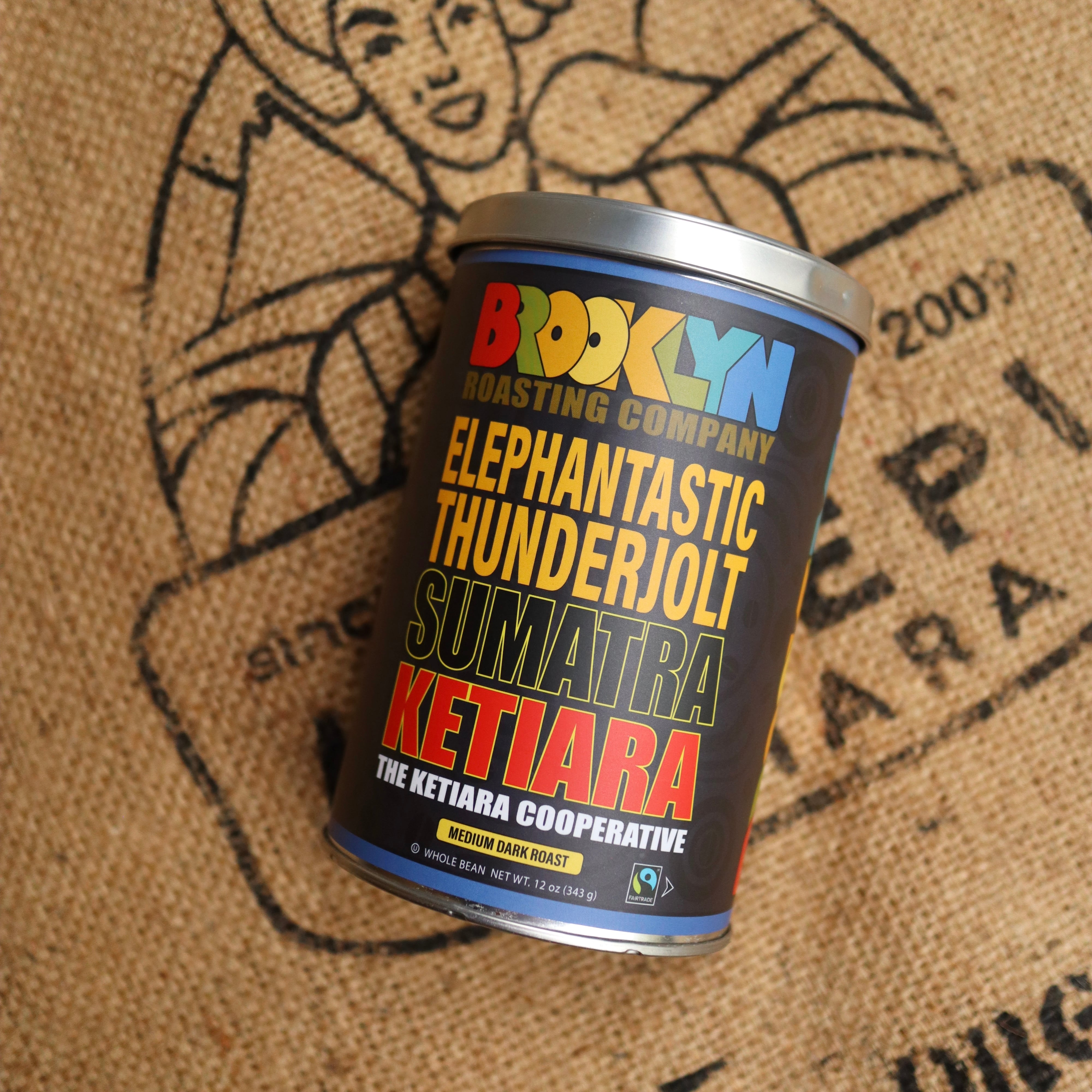 【Roast★★★★☆】Sumatra Aceh 12oz Tin(340g)