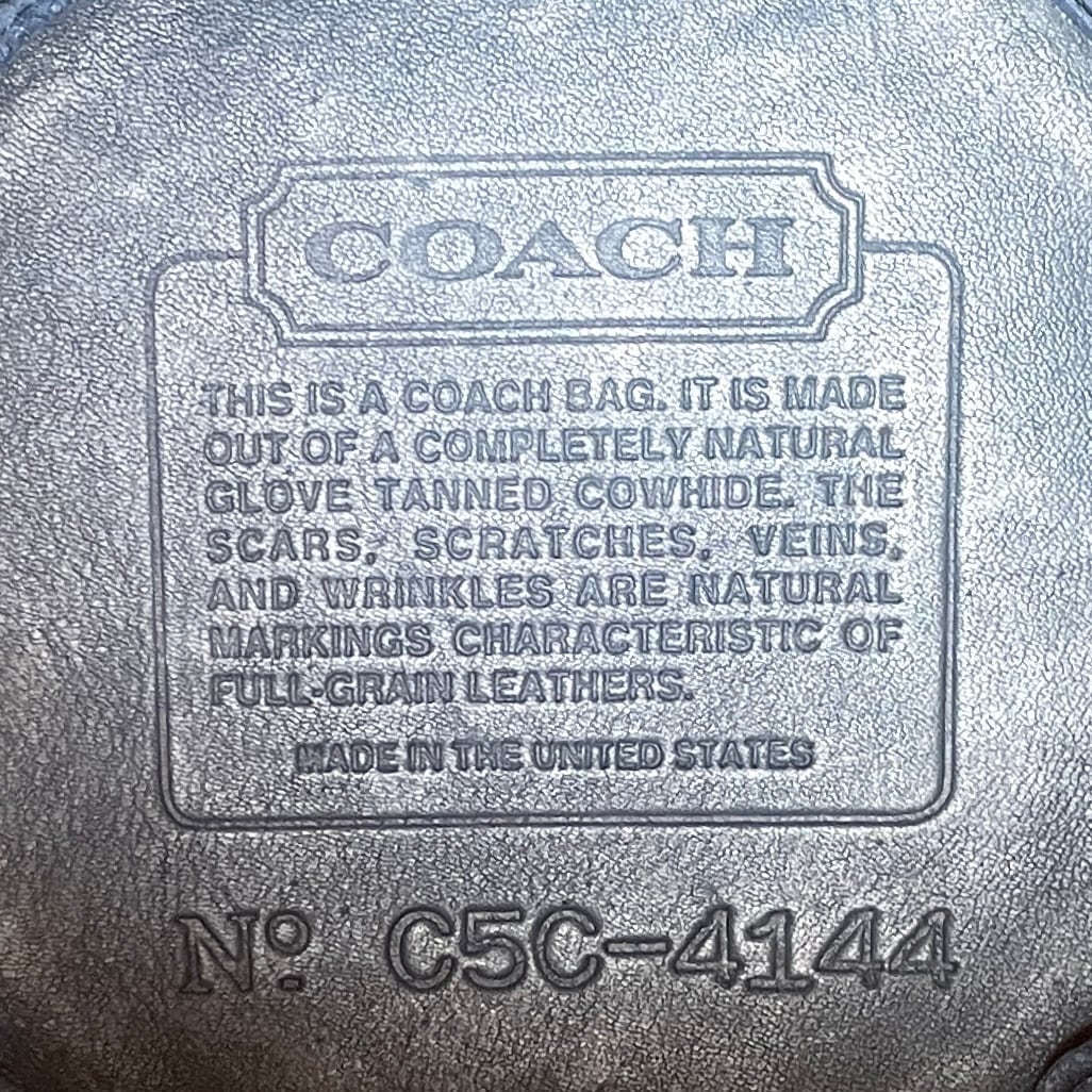 RARE COLOR VINTAGE COACH (OLD COACH オールドコーチ) LITTLETON