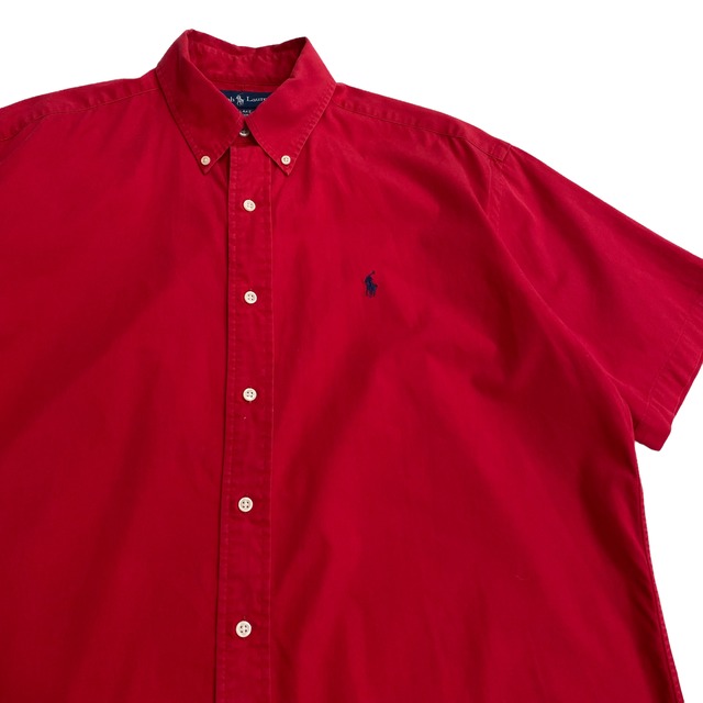 真紅" Ralph Lauren / BLAKE Short Sleeve Shirt | TAPA TAPP