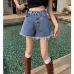 デニムショートパンツ  G104CP0010