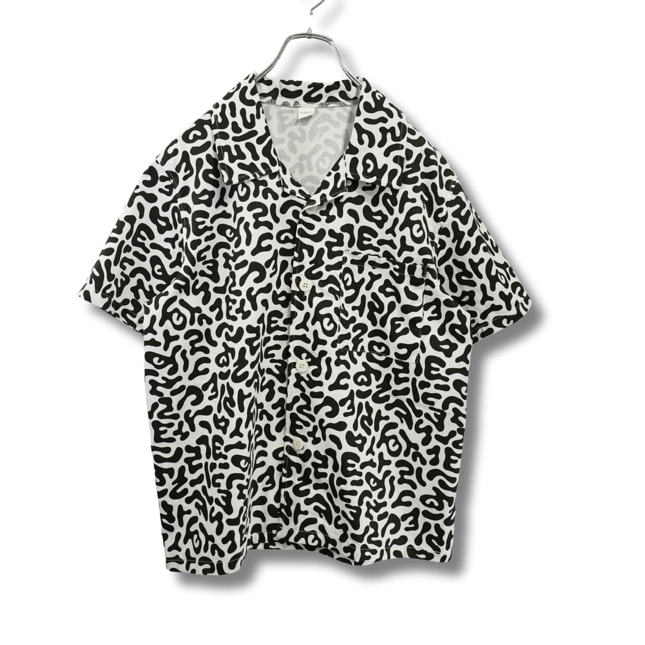 King Louie ボウリングシャツ イエロー バックプリント（表記ML・実寸M