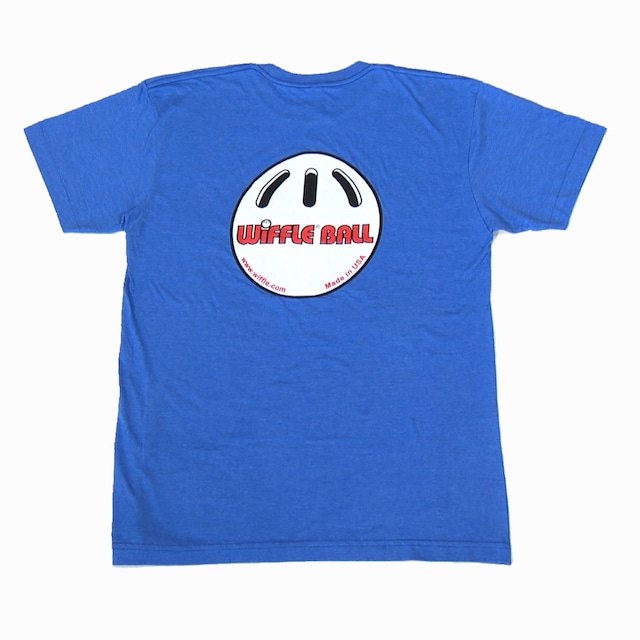 ウィッフルボール ロゴ入り Tシャツ ブルー WIFFLE Ball