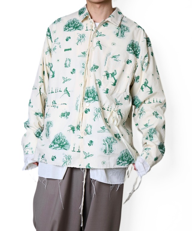 Midorikawa / MID26SS-SH01B  LINING SHIRT(CANDLE)