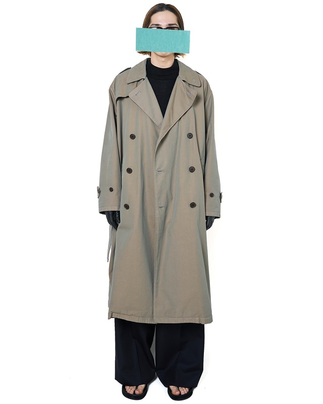 ssstein "VINTAGE TRENCH COAT〔KHAKI BEIGE〕"