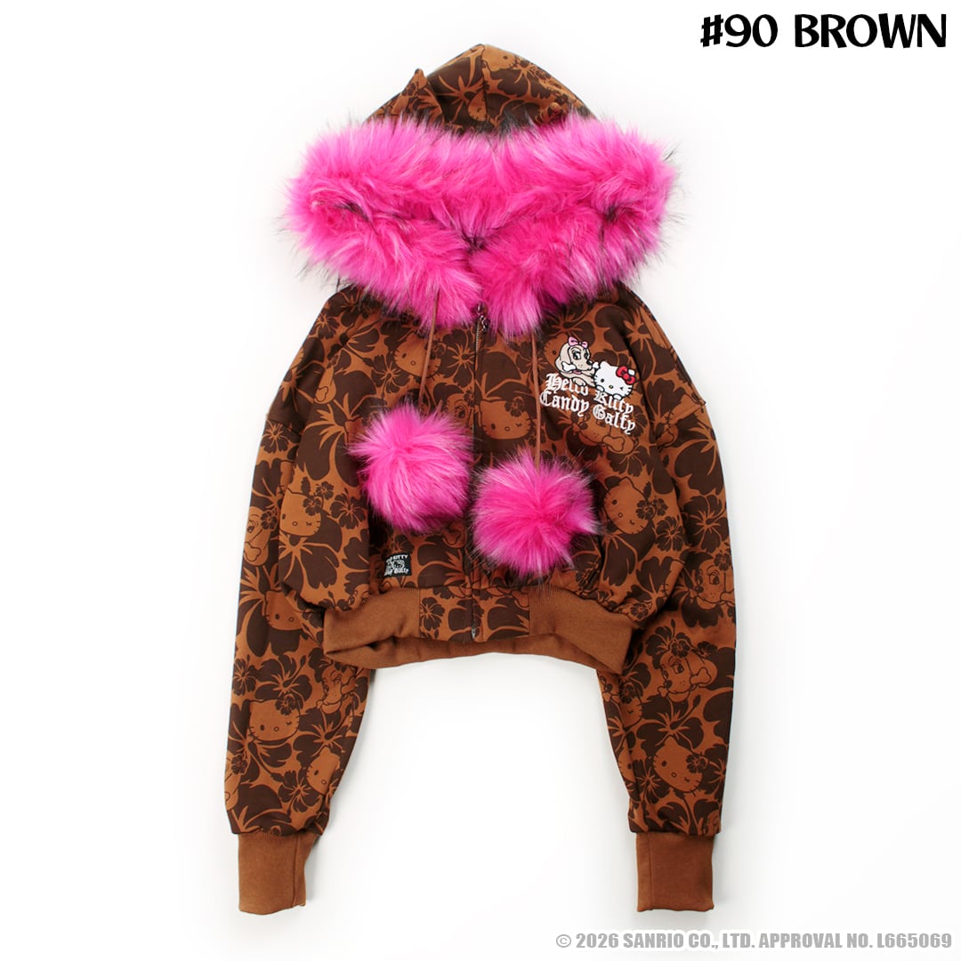 【GALFY】鬼ギャルパーカー 161016 ガルフィー アウター ストリート サブカル グランジ ブランド レディース