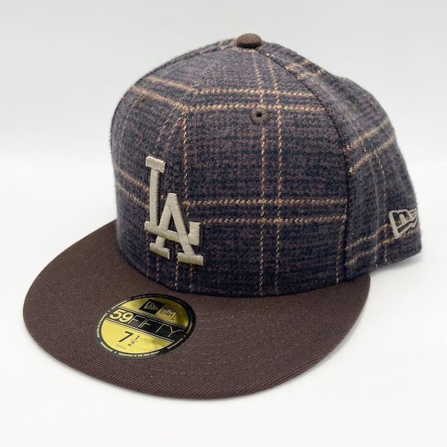 NEW ERA 59FIFTY/5950 LOSDOD PLAID B ロサンゼルス・ドジャース