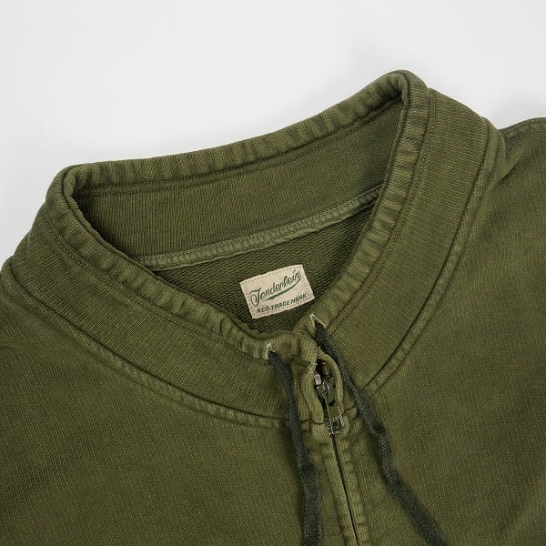 Size【L】 TENDERLOIN テンダーロイン MOCK NECK SWEAT ZIP UP OLIVE