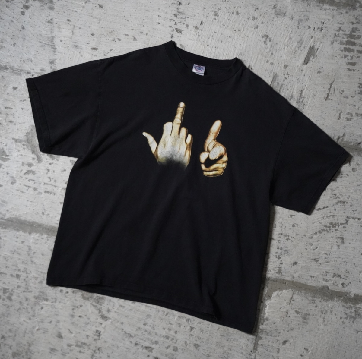 【Y様専用商品】00s F*** YOU HAND SIGN TEE | Restairs
