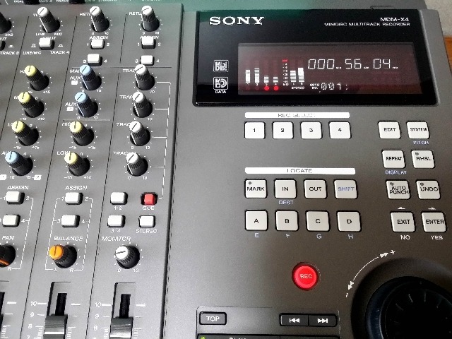 MULTITRACK MD RECORDER YAMAHA MD8 美品・完動品・トランク付き